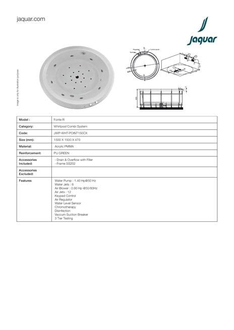 Fonte R Bathtub By Jaquar