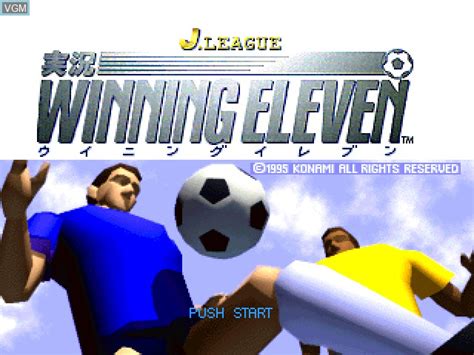 J League Jikkyou Winning Eleven For Sony Playstation The Video Games