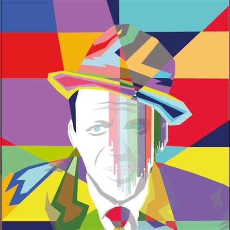 This Is A Wpap Style Poppers Image Of Frank Sinatra That I Done For My