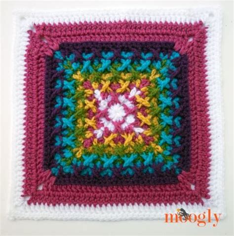 The Moogly Afghan Cal Block Crochet Square Patterns