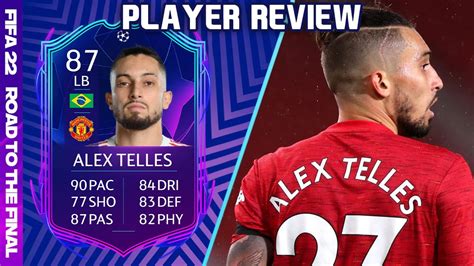 BYE BYE SHAW 87 RTTF ALEX TELLES PLAYER REVIEW FIFA 22 ULTIMATE