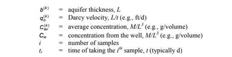 4 Measuring Mass Flux And Mass Discharge Use And Measurement Of Mass