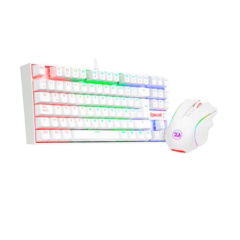 Kit Gamer K552rgb Ba W Sp Blanco Kumara K552 Griffin M607