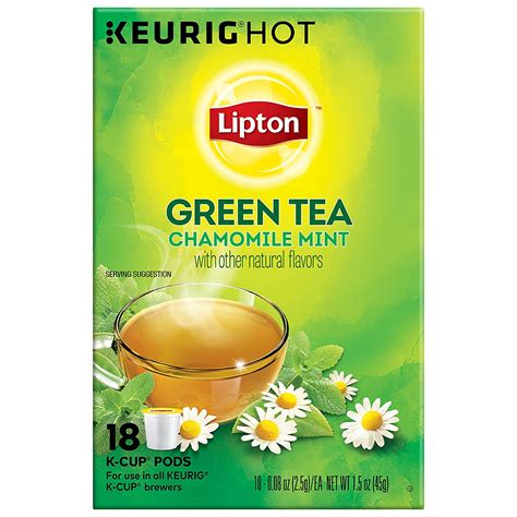 Lipton K Cup Green Tea K Cups Soothe Green Tea