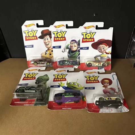 TOY STORY DISNEY Hot Wheels Car Brand New Sealed COMPLETE SET RARE X PicClick UK