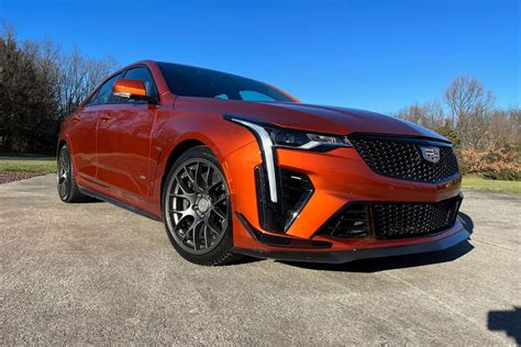 Cadillac Ct4 V Blackwing With 18 Ec 7 Wheels In Anthracite