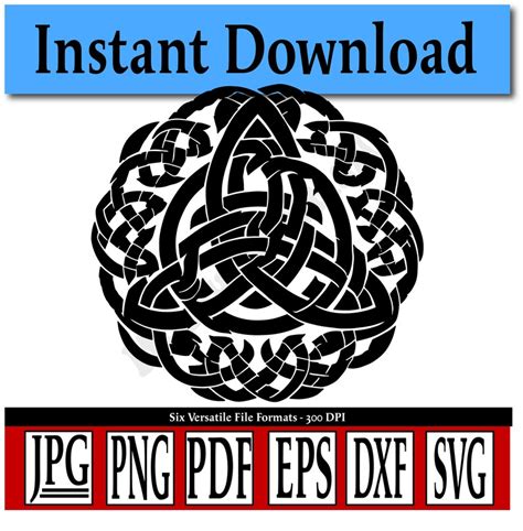 Celtic Knot SVG Celtic Clipart In Multiple Formats With Etsy