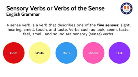 Sensory Verbs By Rb English On Prezi