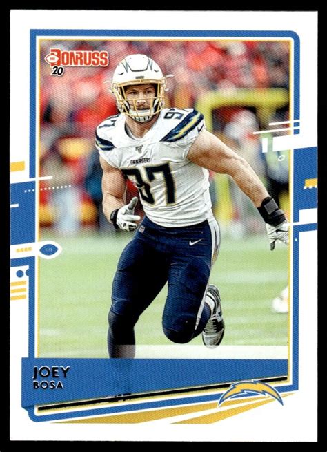 2020 Donruss Joey Bosa Los Angeles Chargers 136 EBay