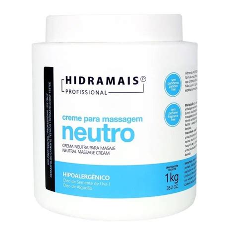 Comprar Creme De Massagem Corporal Hidramais Neutro 1kg