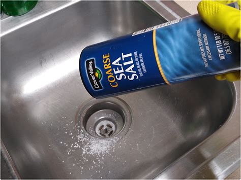 How To Clean And Unclog Your Drain With Only Salt