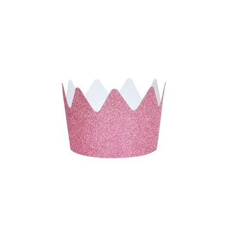 Pink Paper Crowns