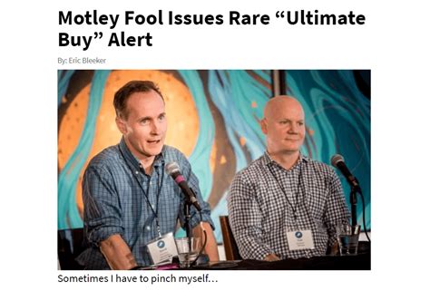 What Is Motley Fools “ultimate Buy” Stock Exposed Legendary Wallet