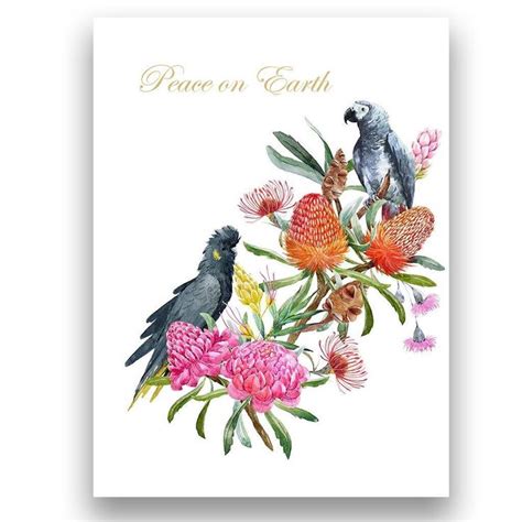 Australian Floral Bouquet E Greeting Card Send As An Email E