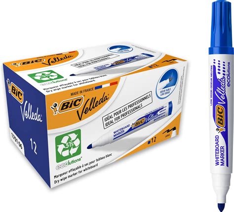 Bic Velleda Ecolutions Feutres Pour Tableau Blanc Effa Ables Sec