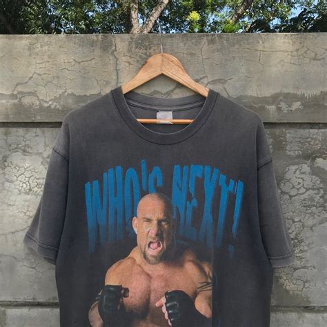 Wcw Goldberg Who S Next Men S Fashion Tops Sets Tshirts