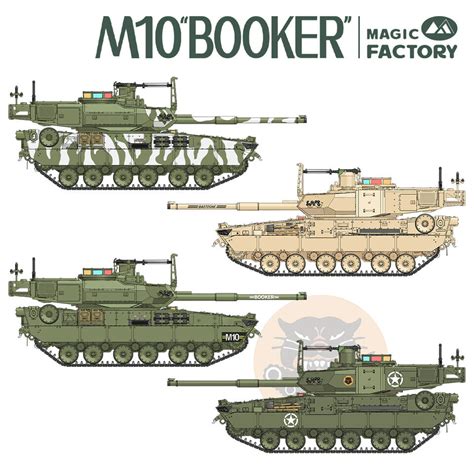 MAGIC FACTORY 2008 1 35 U S Combat Vehicle Pre Production M10 Booker