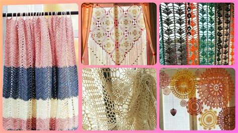 Latest Stylish And Beautiful Crochet Handmade Curtain Ideas Crochet