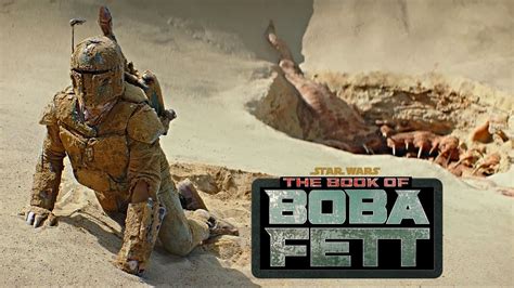 Boba Fett Survives Sarlacc Pit 2021 Escape Scene The Book Of Boba