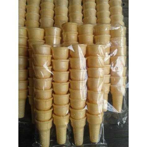 Jual Cone McD Besar 1 Ball 600 Pcs Bubble Wrap Contong Ice Cream