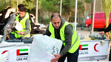 Uae S Galant Knight Operation Humanitarian Aid Shipment To Gaza