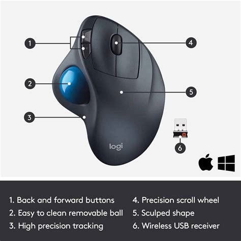 Wireless Trackball Mouse - ThingsIDesire