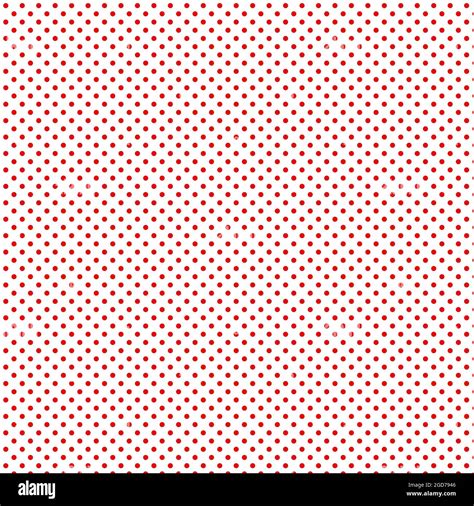 Small red polka dots on white pattern 12x12 digital paper geometric ...