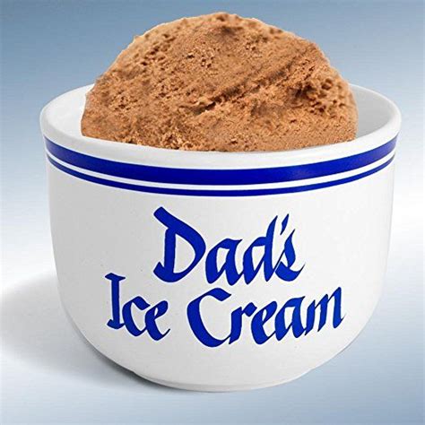 Dads Ice Cream Bowl Pop This Stoneware Bowl Into The Freezer For 20