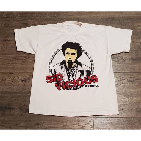 Vintage Vintage 90s Sid Vicious The Sex Pistols Sidnancy T Shirt Grailed