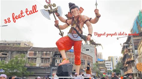 Mumbai Cha Maharaja Aagman Sohala Feet Tall Ganpati Biggest