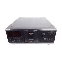 SONY CDP-CX300 CD PLAYER OPERATING INSTRUCTIONS MANUAL | ManualsLib