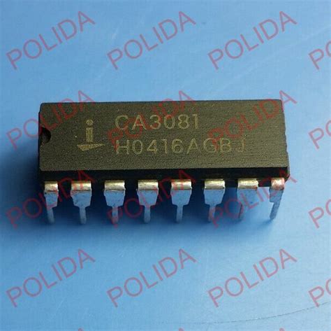 10PCS IC INTERSIL HARRIS RCA DIP 16 CA3081 CA3081E EBay