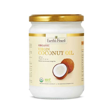 Buy Earths Finest Organic Virgin Coconut Oil Ml Online At Best Price