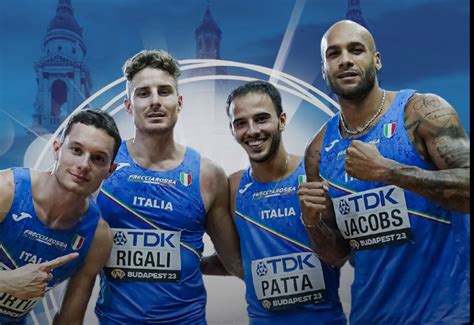 Mondiali Atletica Italia Argento Nella Staffetta X