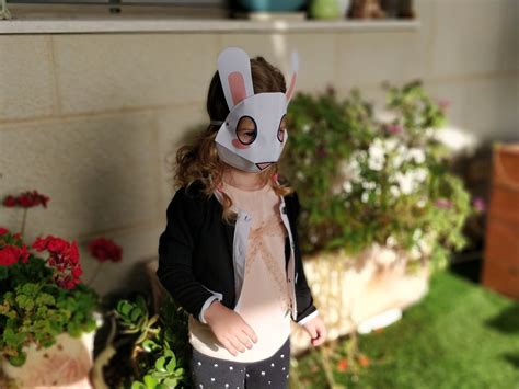 Rabbit Mask Printable Rabbit Costume Animal Mask Halloween - Etsy