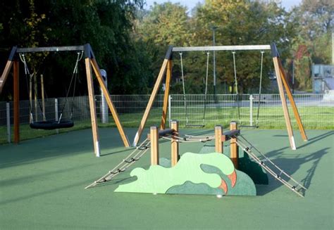 Single Swing Bns Cm Swings Playground Equipment Lars Laj