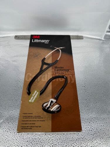 3m Littmann Master Cardiology Stethoscope 2175 Stainless Steel Brass