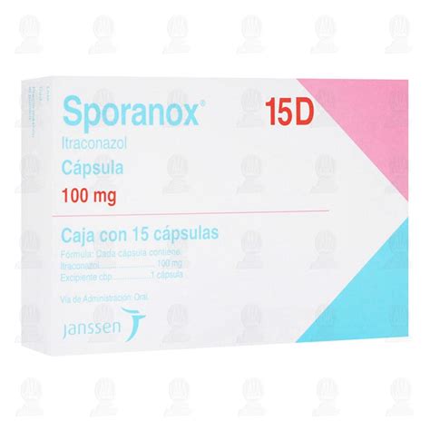 Sporanox 15D 100 mg 15 Cápsulas