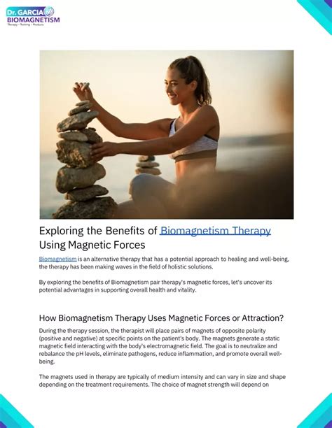 PPT - Exploring the Benefits of Biomagnetism Therapy Using Magnetic ...