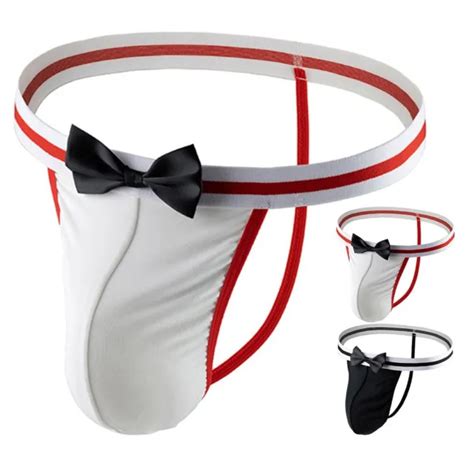 SOUS V TEMENTS SEXY NOIR Taille Basse Dos String Culotte Sissy Lingerie G Strin EUR 10 06