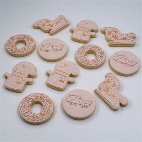 A Nude Christmas Christmas Cookies Sydney Personalised Cookies