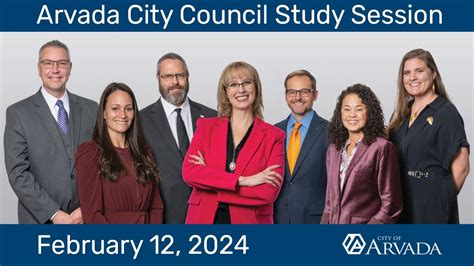 Arvada City Council Study Session Traffic February Youtube