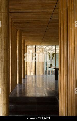 Bamboo House Par Kengo Kuma Sur La Commune Par La Grande Muraille De