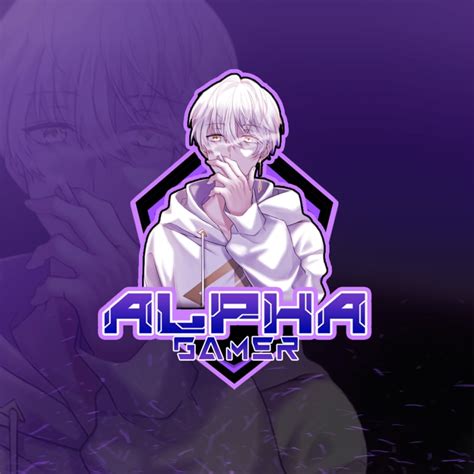 A Esport Gaming Logo For Alpha Gamer | Anime Theme by Malik Saad