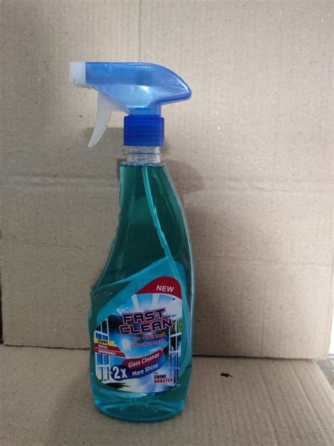 Fast Clean Trigger Spray 500 Ml Glass Cleaner Packaging Type Bottle