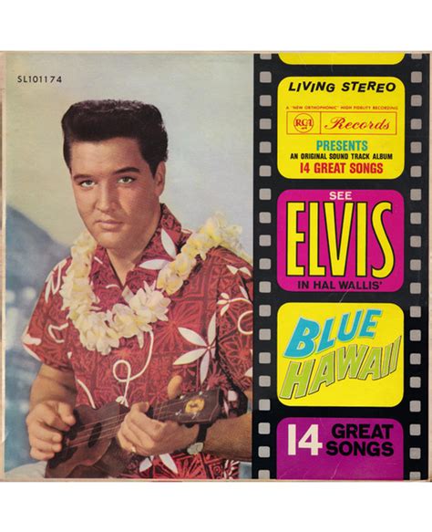 Elvis Presley - Blue Hawaii (12") - Tron Records | Vinyl LP - Elvis ...