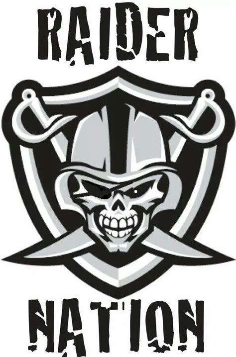 Raider Nation Raiders Logo Skull - img-Aba