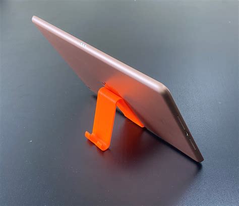 3D Printable Tablet Stand (iPad) by Almas Robotics