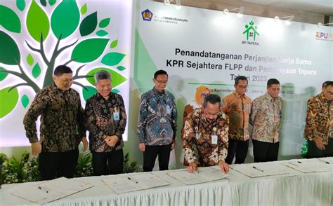 BP Tapera Salurkan KPR FLPP 220 Ribu Unit Tahun 2023