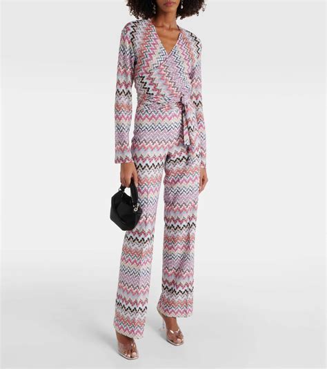 Missoni Printed Lam Jumpsuit Missoni